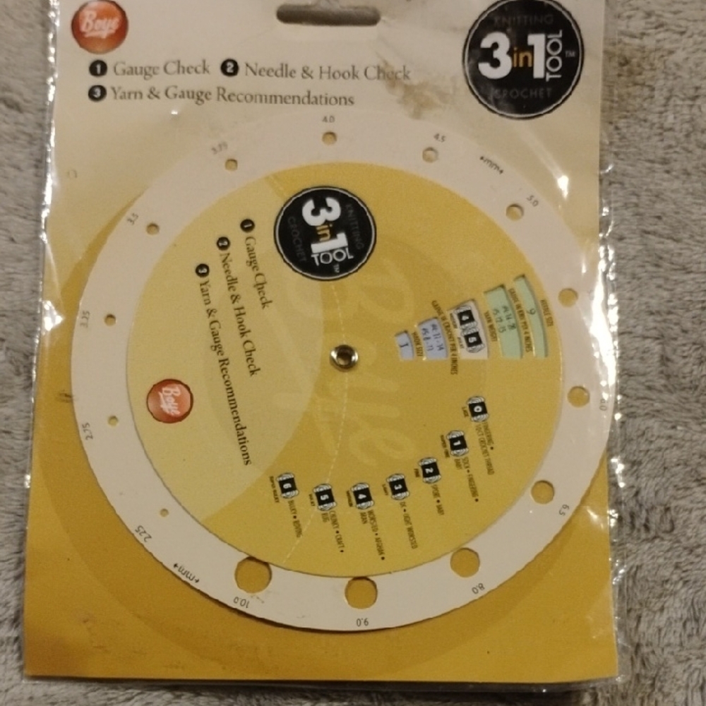 Boye 3-in-1 Tool - Yellow and White